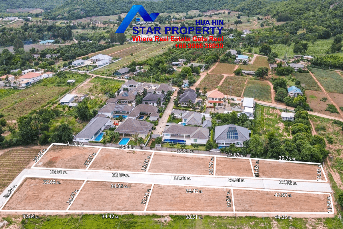 Land For Sale 7 Plots Each Plot / 1,700,000 Baht – Star Property