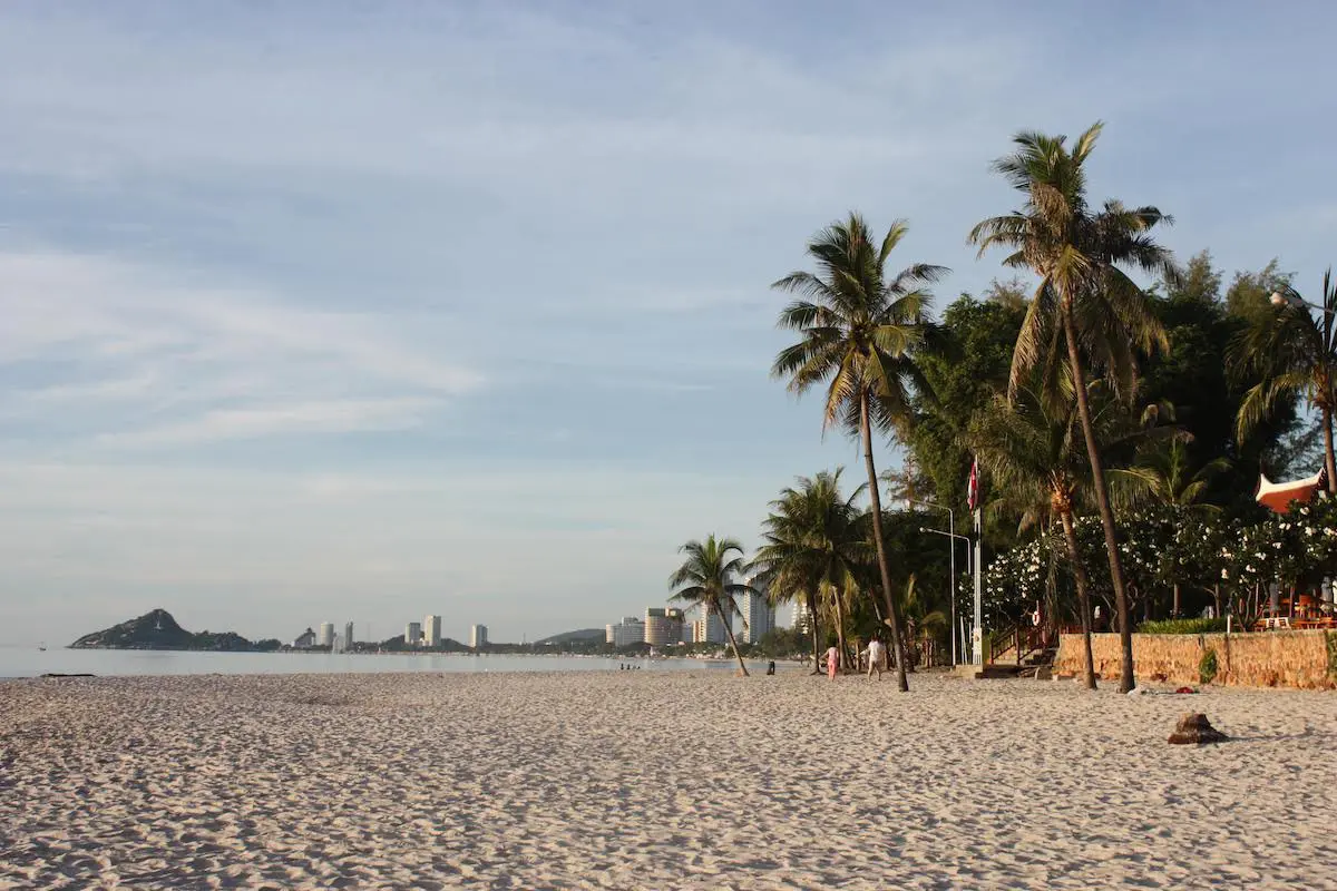 hua hin beach thailand